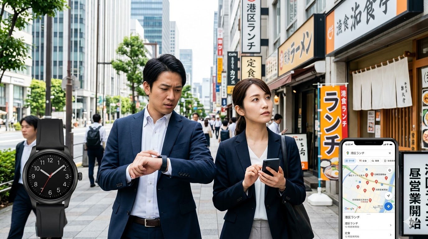 ランチ難民を防ぐ店選びの3つの鉄則（時間・相手・気分の優先順位）